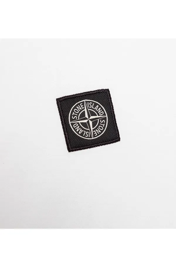 Stone Island Basic Logo Tee White