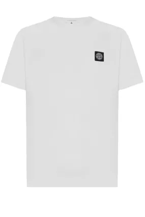 Stone Island Basic Logo Tee White