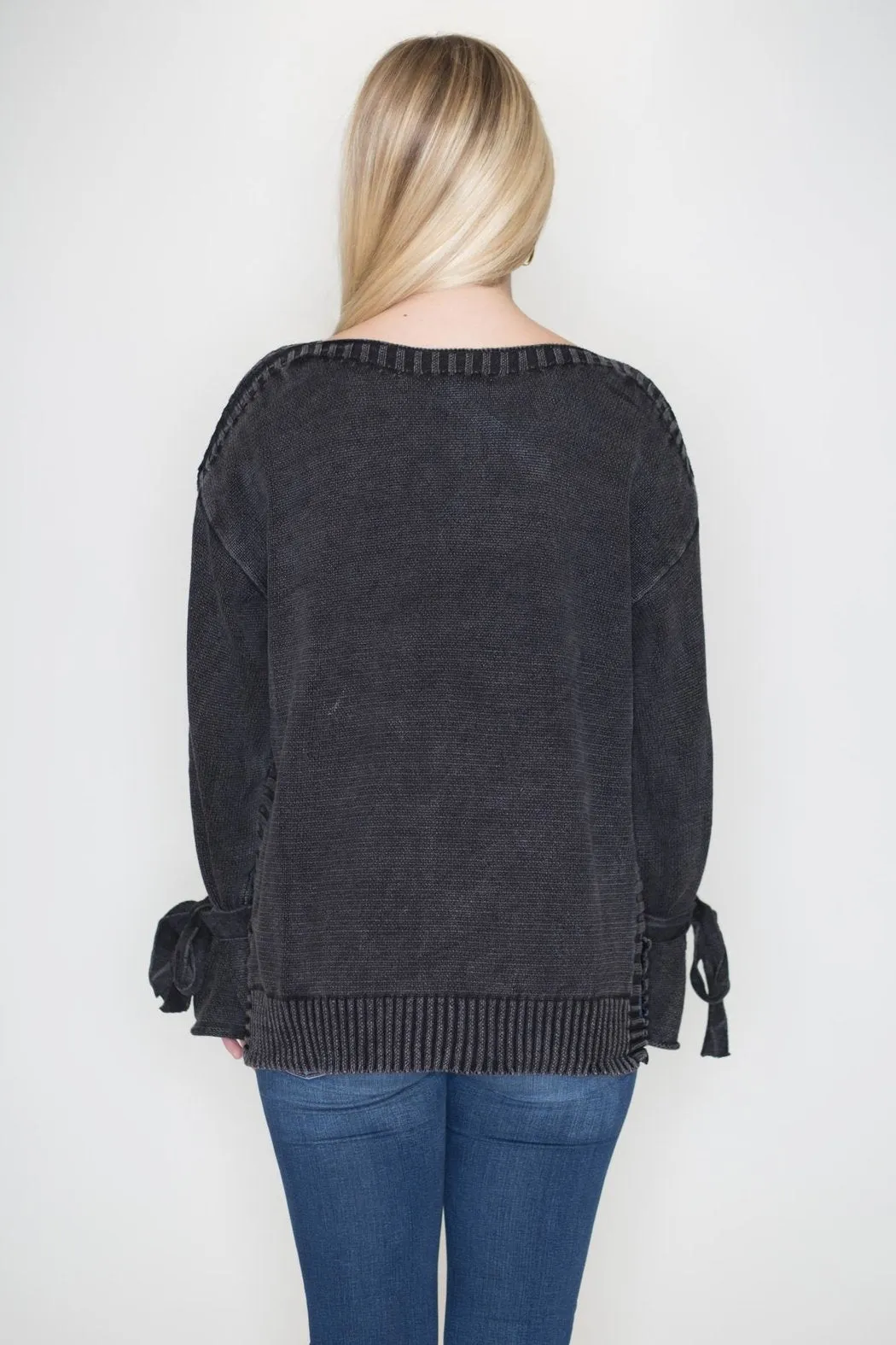 Stone Wash Sweater