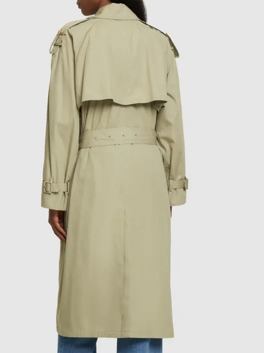 The Row   June cotton gabardine trench coat 