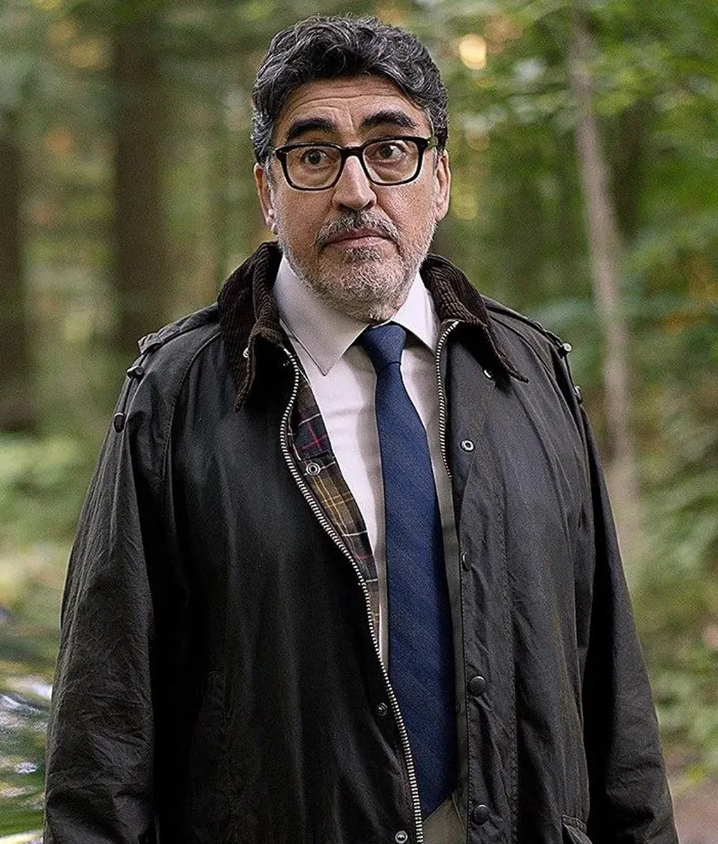 Three Pines Armand Gamache Cotton Hooded Jacket - Alfred Molina Jacket