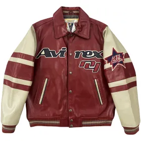 Vintage Avirex Leather Varsity Jacket