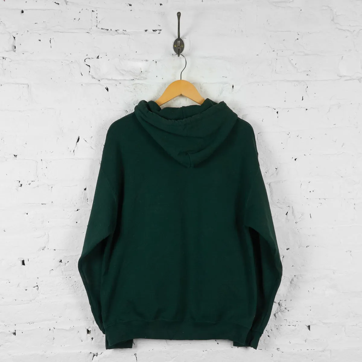 Vintage Green Bay Packers Hoodie - Green - M