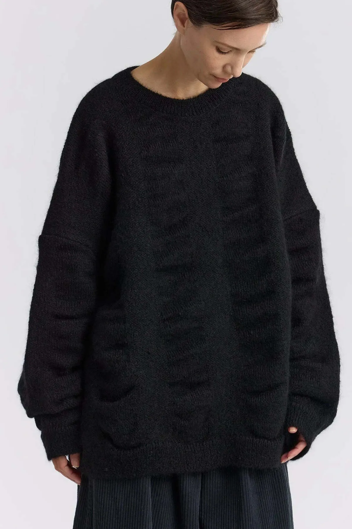 Waterfall Sweater - Black