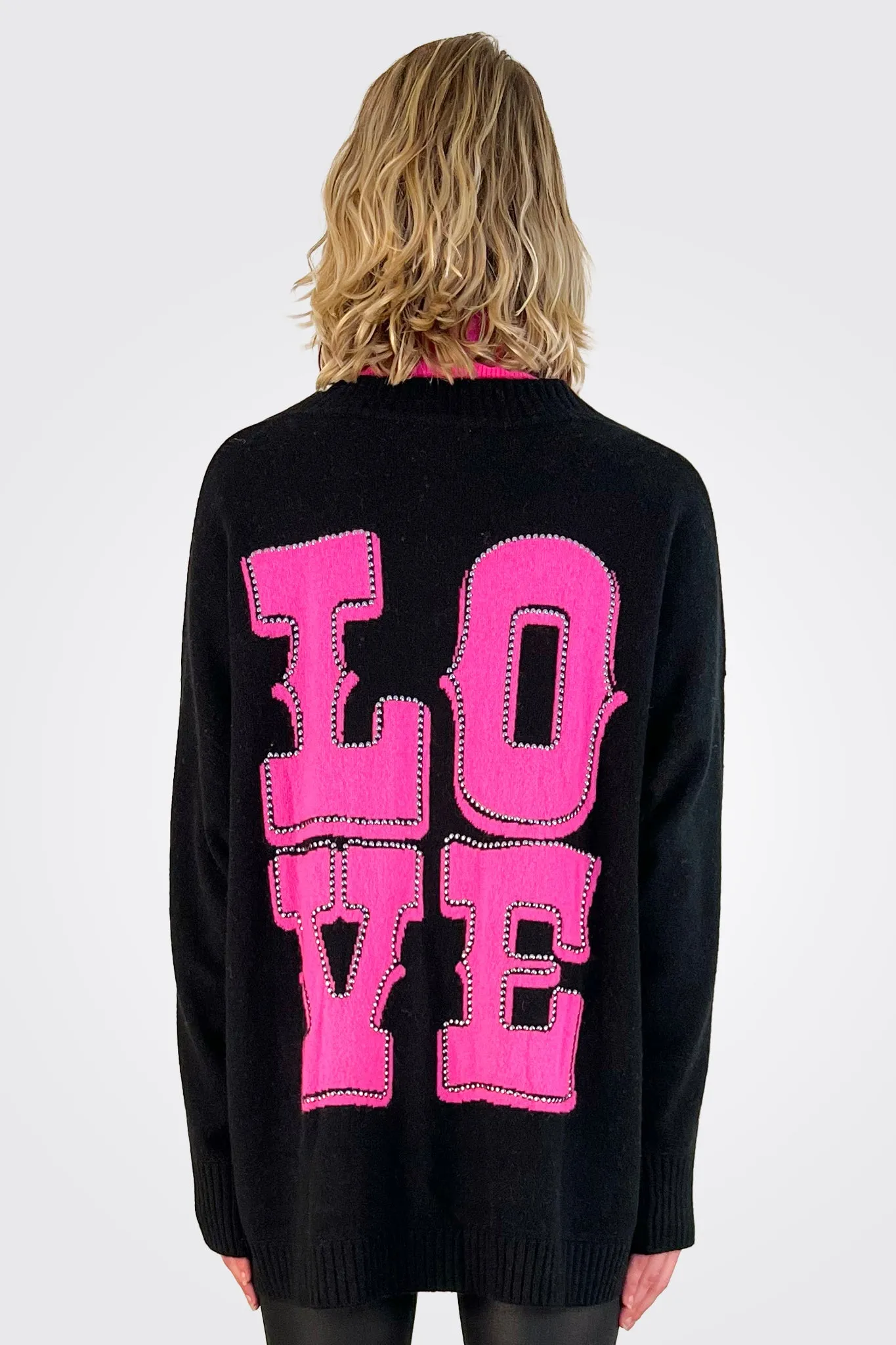 Western Love Cardigan - Black