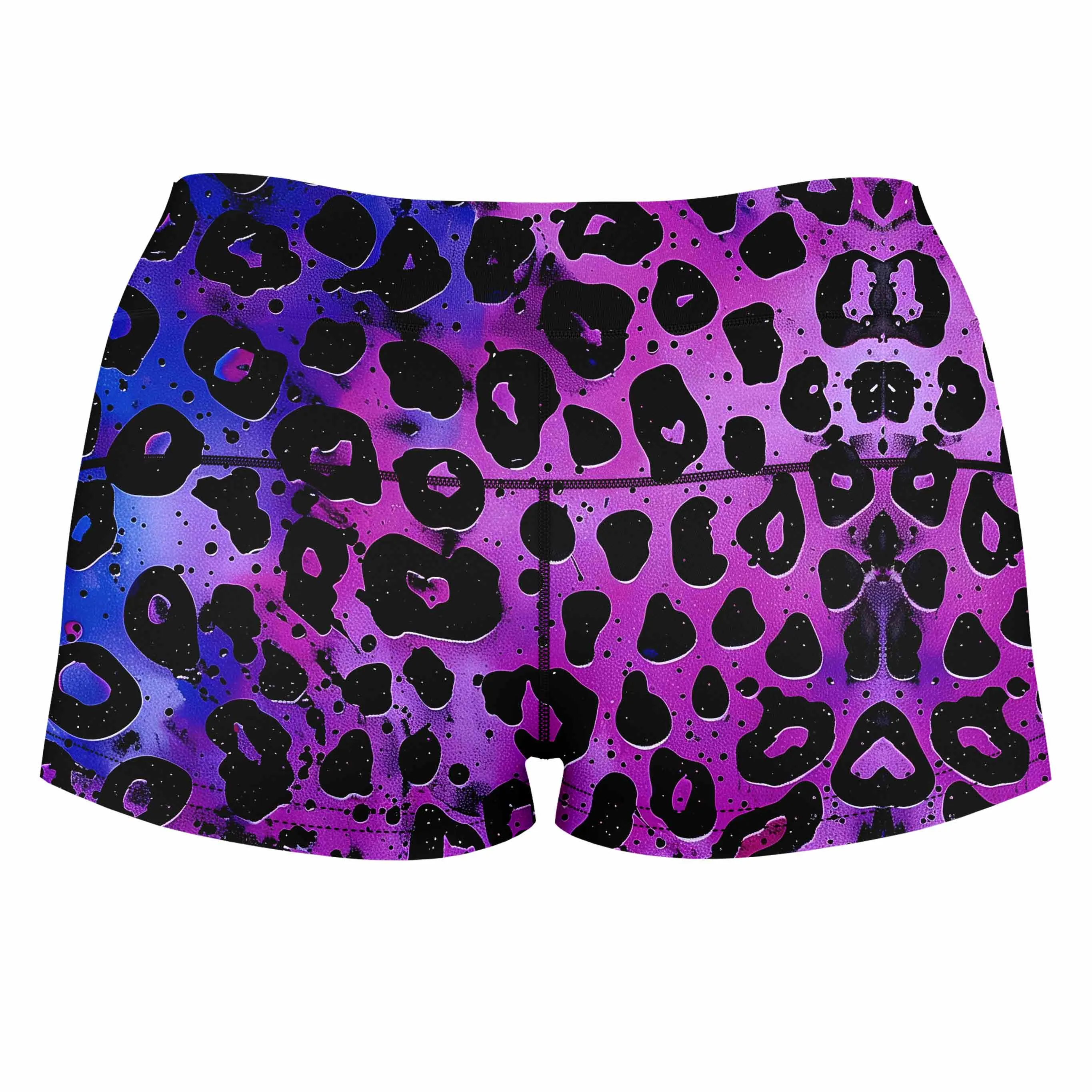 Wild Midnight High-Waisted Women's Shorts