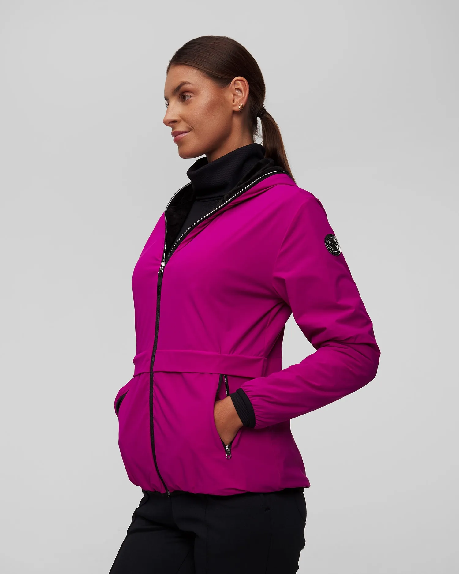 Women's reversible sports jacket Chervo Mondovisione M0002-7005