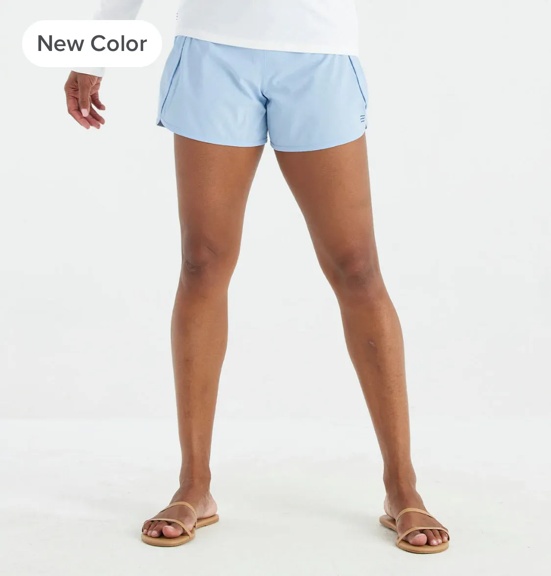 Women's Bamboo-Lined Breeze Shorts - Lightweight, Breathable Comfort with Eco-Friendly Fabric for Active Days