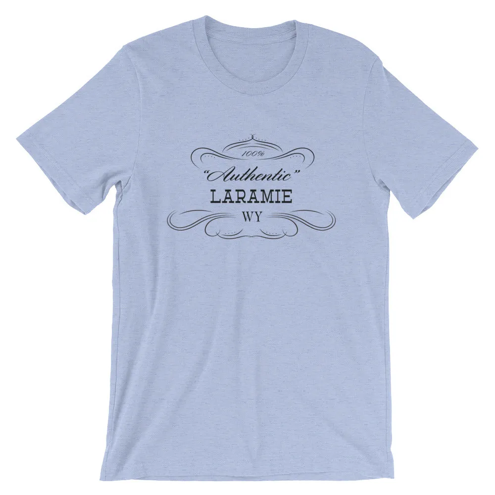 Wyoming - Laramie WY - Short-Sleeve Unisex T-Shirt - Authentic